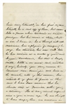 Clara Barton Autograph Letter Signed to Dr. Harriet N. Austin, a Pioneer in Women's Health -- ''...he is...declared to be, 'incurable', all of which I do not take at its full value...''